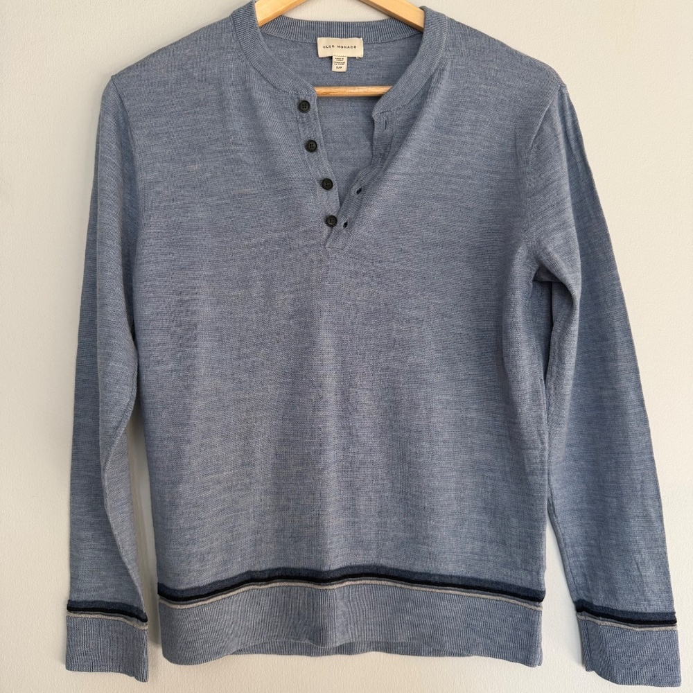 Club Monaco Henley Sweater
